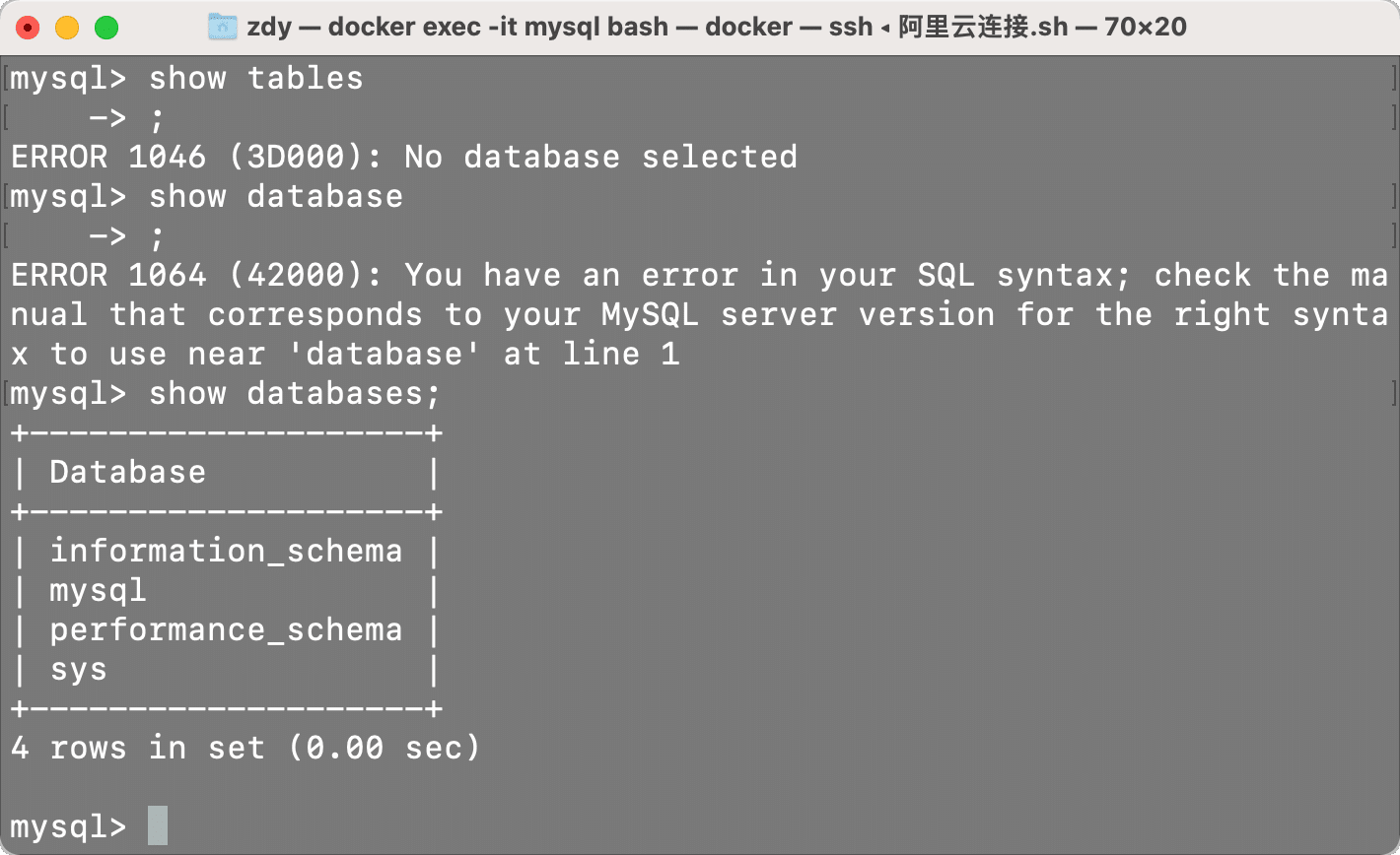 mysql